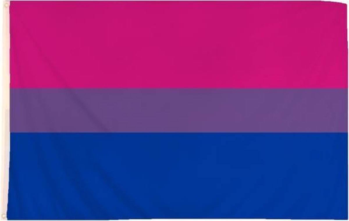 Zacs Alter Ego Vlag 5 x 3 Feet Bisexual Multicolours